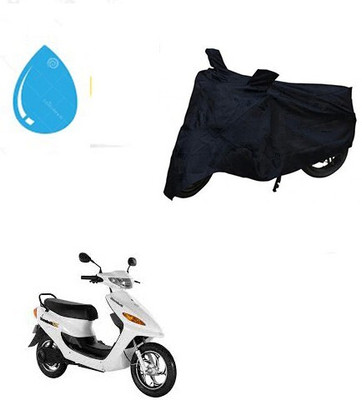 DeepShakshi AUTOMOTIVE Waterproof Two Wheeler Cover for Indus(Yo Electron, Black)
