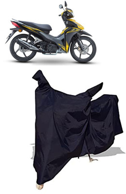 Amexride Two Wheeler Cover for Honda(Blade 125, Black)
