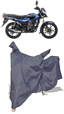 Amexride Two Wheeler Cover for Bajaj(Platina 110 H-Gear, Grey)