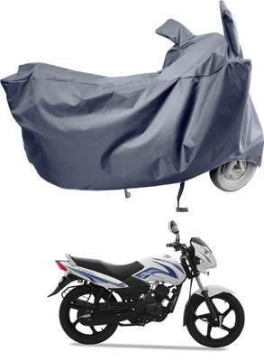 Amexride Two Wheeler Cover for TVS(Sport KS BS6, Grey)