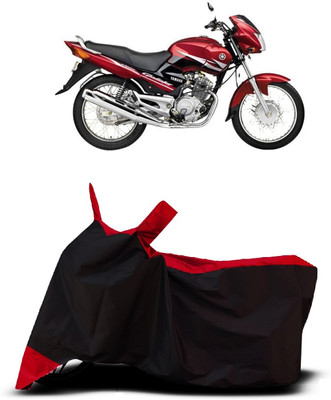 OliverX Waterproof Two Wheeler Cover for Yamaha(Gladiator Graffitti, Red)