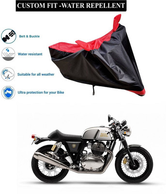 CODOKI Waterproof Two Wheeler Cover for Royal Enfield(Continental GT 650, Red)