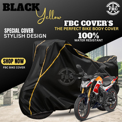 FBC Waterproof Two Wheeler Cover for Honda(Hornet 2.0, Black)