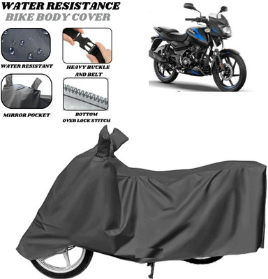 SRP PRODUCT Waterproof Two Wheeler Cover for Bajaj(Pulsar 125, Grey)