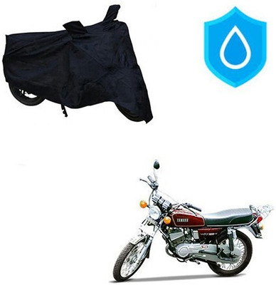 DeepShakshi AUTOMOTIVE Waterproof Two Wheeler Cover for Yamaha(RX 100, Black)