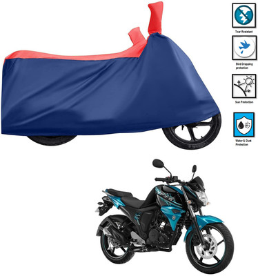 PAGORA Waterproof Two Wheeler Cover for Yamaha(FZ S FI (V 2.0), Red)
