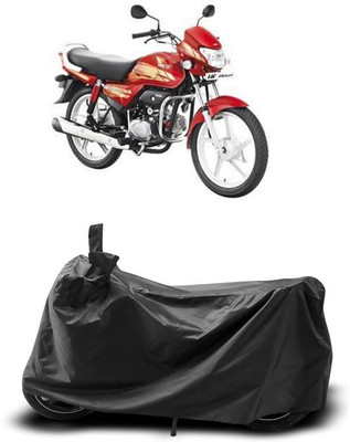 KEDIT Two Wheeler Cover for Hero(HF Deluxe BS6, Black)
