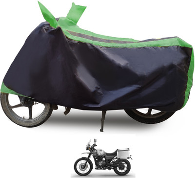 Euro Care Waterproof Two Wheeler Cover for Royal Enfield(Himalayan, Green)
