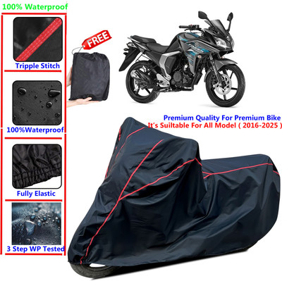SThanaveX Waterproof Two Wheeler Cover for Yamaha(Fazer, Black)