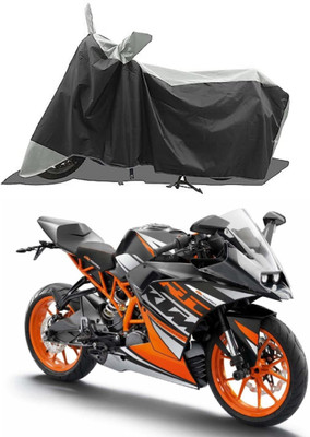 GROFATIK Two Wheeler Cover for KTM(RC125 BS6, White)