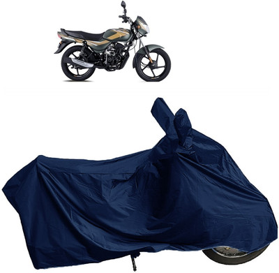 DIGGU Two Wheeler Cover for Bajaj(CT100, Blue)