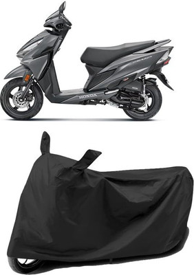KEDIT Two Wheeler Cover for Honda(Grazia BS6, Black)