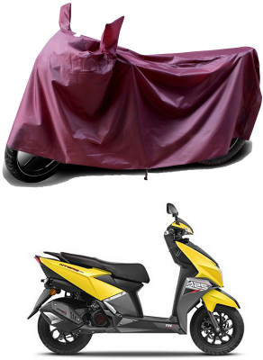 APNEK Waterproof Two Wheeler Cover for TVS(NTORQ, Maroon)