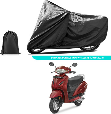 CODOKI Waterproof Two Wheeler Cover for Honda(Activa 4G, Black)