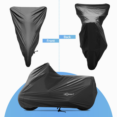 Neodrift Two Wheeler Cover for TVS(Scooty Pep Plus, Black)