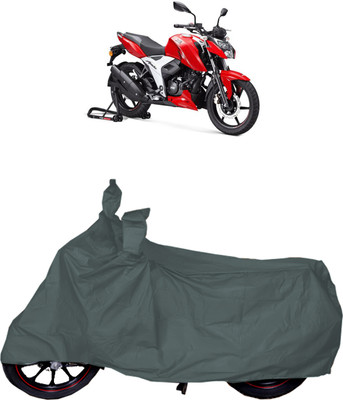 UKIGAL Two Wheeler Cover for TVS(BS6, Grey)