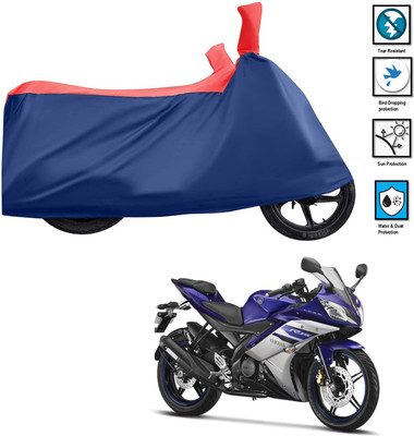CODOKI Waterproof Two Wheeler Cover for Yamaha(YZF-R15 V2, Red)