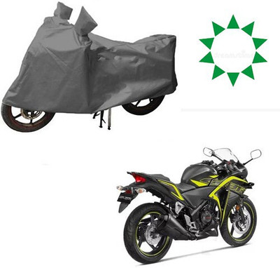 DeepShakshi AUTOMOTIVE Waterproof Two Wheeler Cover for Honda(CBR 250R, Grey)