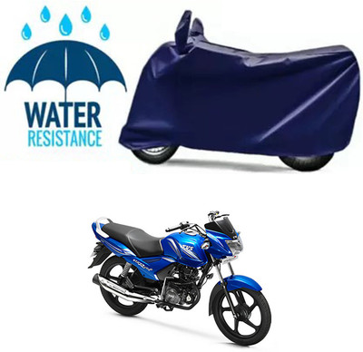 Furious3D Two Wheeler Cover for TVS(Star City, Blue)
