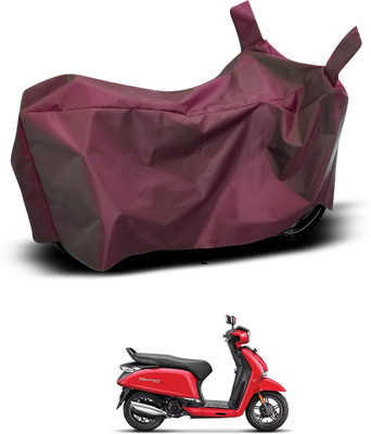 CODOKI Waterproof Two Wheeler Cover for Hero(Destini 125, Maroon)