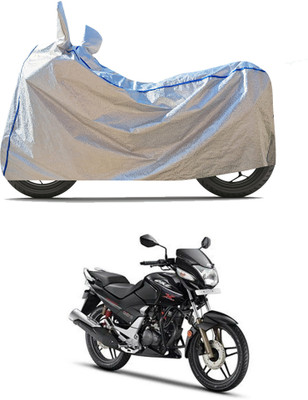 CODOKI Waterproof Two Wheeler Cover for Hero(CBZ, Silver)