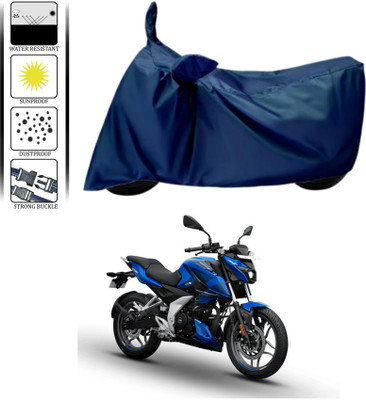 WMIZEXA Waterproof Two Wheeler Cover for Bajaj(Pulsar NS-160, Blue)