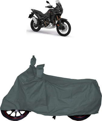 UKIGAL Two Wheeler Cover for Honda(Africa Twin, Grey)