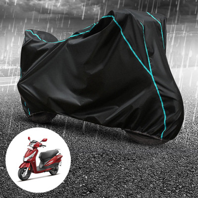 CODOKI Waterproof Two Wheeler Cover for Hero(Duet 125CC, Black)