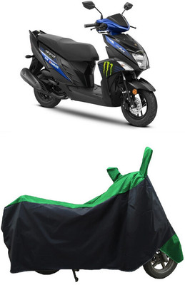 Coxtor Waterproof Two Wheeler Cover for Yamaha(Ray ZR BS6, Green)