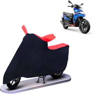 KEDIT Two Wheeler Cover for Aprilia(SR 125, Red, Black)