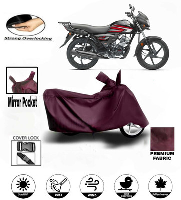 DeepShakshi AUTOMOTIVE Waterproof Two Wheeler Cover for Honda(CD 110 Dream, Maroon)