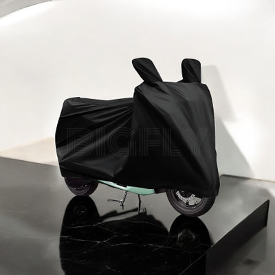 BigFly Waterproof Two Wheeler Cover for Honda(Activa 125, Black)
