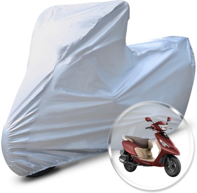 Neodrift Two Wheeler Cover for TVS(Scooty Zest 110, Silver)