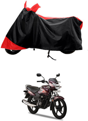 GROFATIK Two Wheeler Cover for TVS(Sport ES BS6, Red)