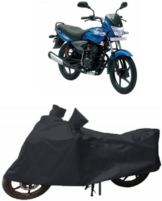 ENTIRELY ELITE Waterproof Two Wheeler Cover for Bajaj(Platina 100 DTS-i, Black)