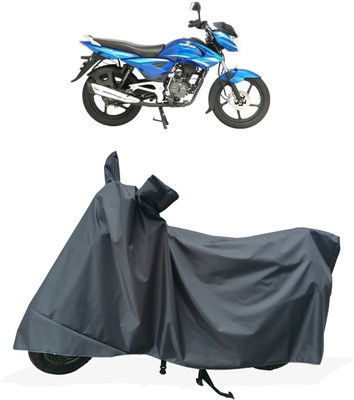 Tricway Two Wheeler Cover for Bajaj(XCD 135, Grey)