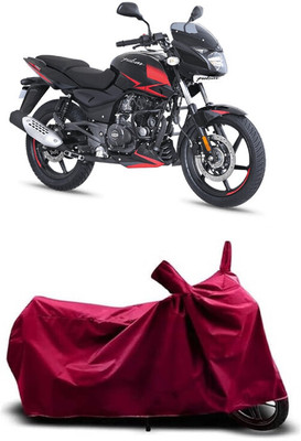 Coxtor Waterproof Two Wheeler Cover for Bajaj(Pulsar 180, Maroon)