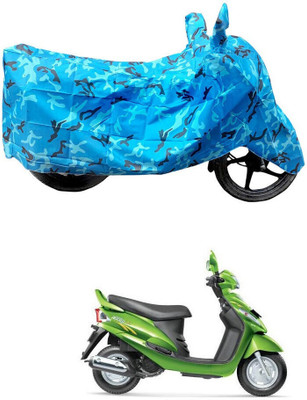 HYBRIDS COLLECTION Two Wheeler Cover for Mahindra(Rodeo UZO, Blue)