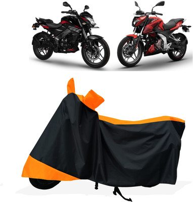 Tricway Two Wheeler Cover for Bajaj(Pulsar NS-160, Orange)