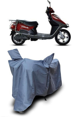 MADAFIYA Waterproof Two Wheeler Cover for Hero(Electric Flash, Grey)