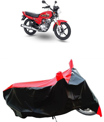 KEDIT Two Wheeler Cover for Yamaha(YBR 125, Red)