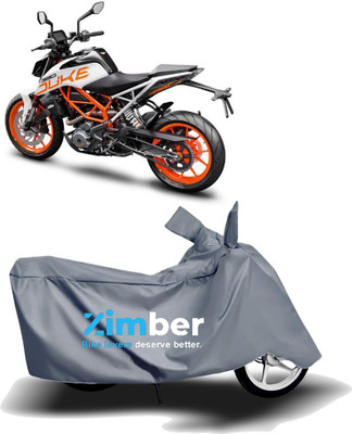 APNEK Two Wheeler Cover for KTM(390 Duke, Grey)