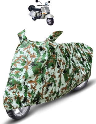 MOCKHE Waterproof Two Wheeler Cover for Bajaj(Chetak, Green)