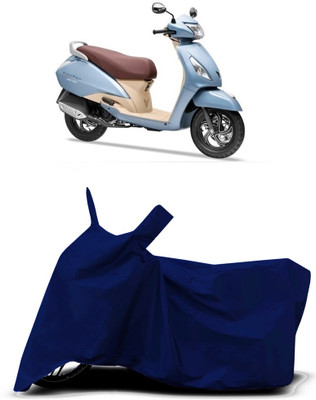 VESMEI Two Wheeler Cover for TVS(Jupiter Grande BS6, Blue)