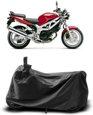 KEDIT Two Wheeler Cover for Suzuki(SV650 BS6, Black)