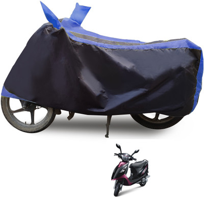 Euro Care Waterproof Two Wheeler Cover for TVS(Streek, Blue)