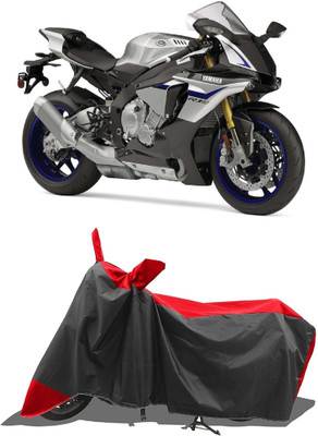 SPECTUS Two Wheeler Cover for Yamaha(YZF R1 M, Red)