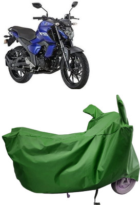 Amexride Two Wheeler Cover for Yamaha(FZ-FI BS6, Green)