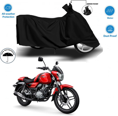 WMIZEXA Waterproof Two Wheeler Cover for Universal For Bike(Jupiter, Black)