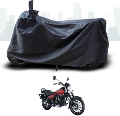 DeepShakshi AUTOMOTIVE Two Wheeler Cover for Bajaj(Avenger 160 Street, Black)